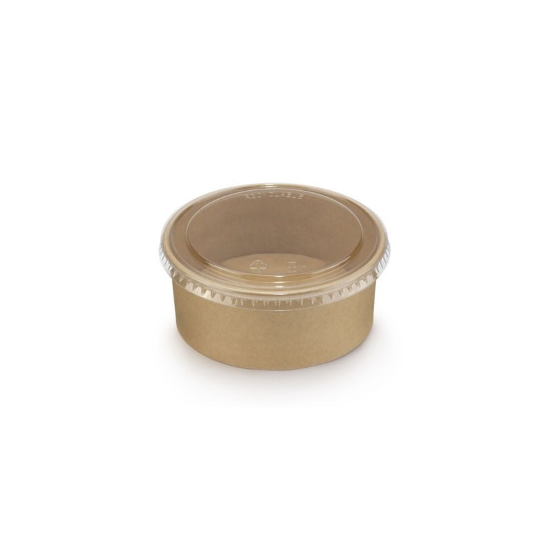 Couvercle carton pour pot fraîcheur 116 mm  - Paquet de 500