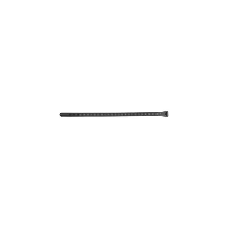 Lien autobloquant réutilisable noir 7,6x250 mm - Paquet de 100