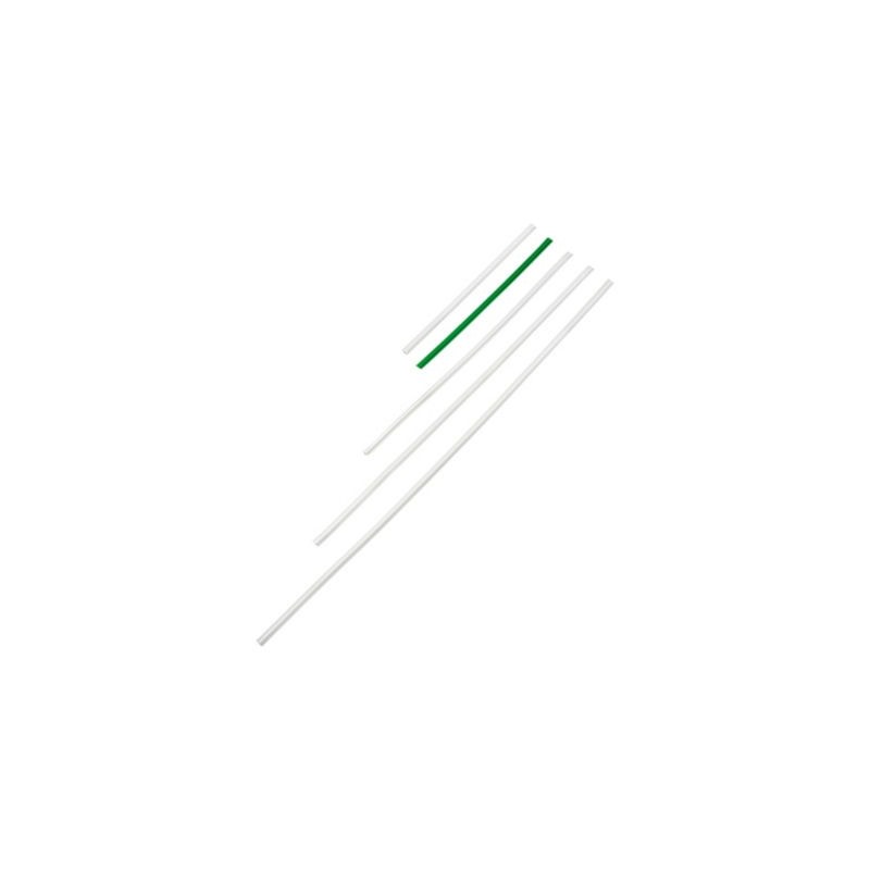 Lien plastique armé blanc 3,6x100 mm - Paquet de 10000