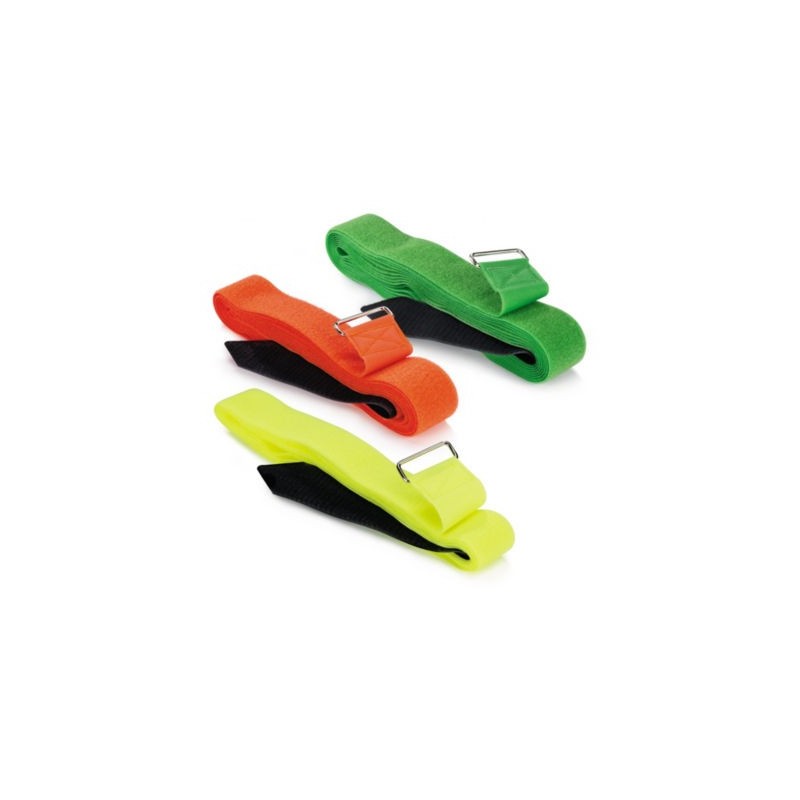 Sangle LOGISTRAP jaune 4 m - Lot de 5