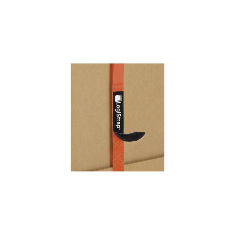 Sangle LOGISTRAP orange 5 m - Lot de 5