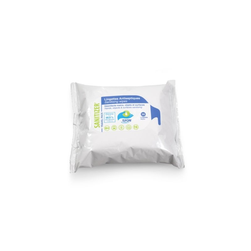 Paquet de 30 lingettes désinfectantes - Paquet de 30 x 2