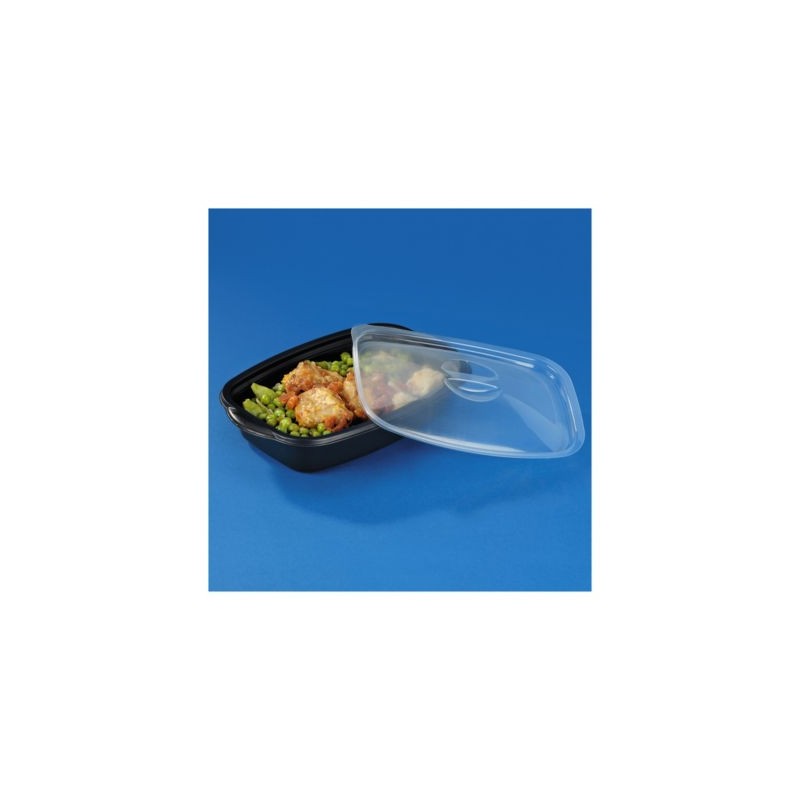 Boîte alimentaire noire Marmipack 1000 cc - Paquet de 200