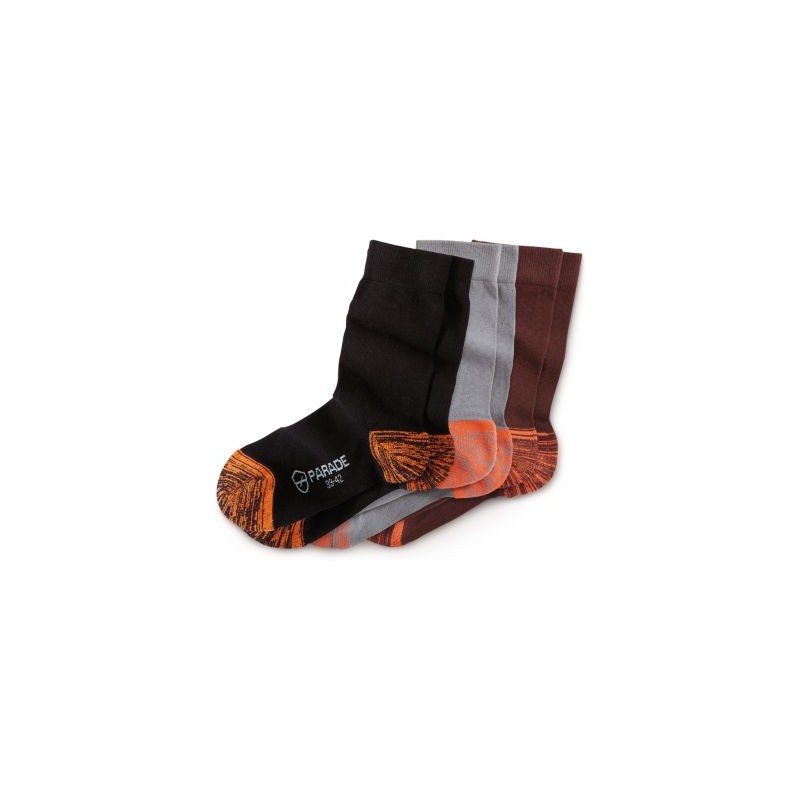 Chaussettes Madrid PARADE taille 39-42 - Paquet de 3 x 2