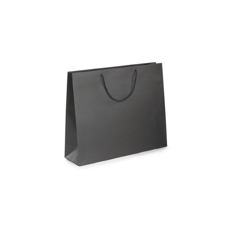 Sac kraft luxe à poignées coton 55 x 45 x 15 cm - Paquet de 25
