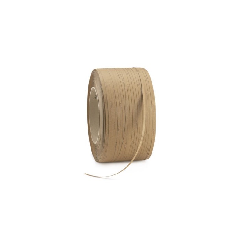Feuillard papier kraft RAJA 12 mm x 2000 m - Lot de 2