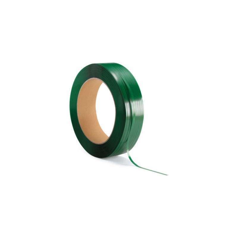 Feuillard polyester 100% recyclé RAJA Qualité standard 15 mm x 2000 m