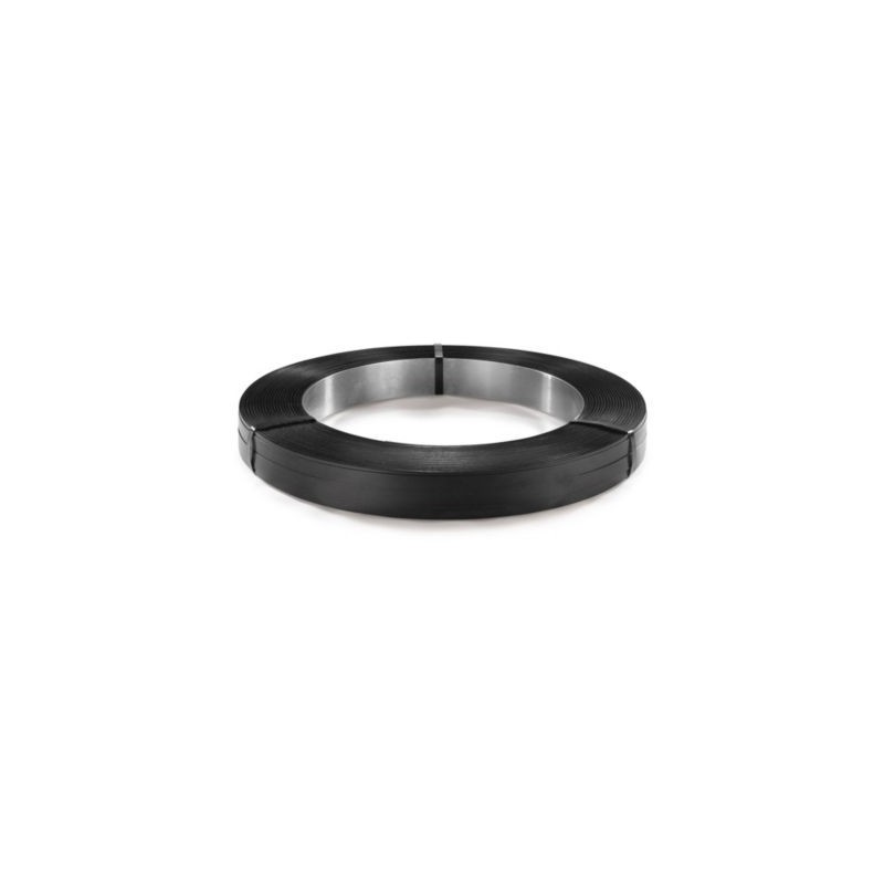 Feuillard acier laqué bobine multispire type OW 12,7 mm x 0,50 mm x 980 m