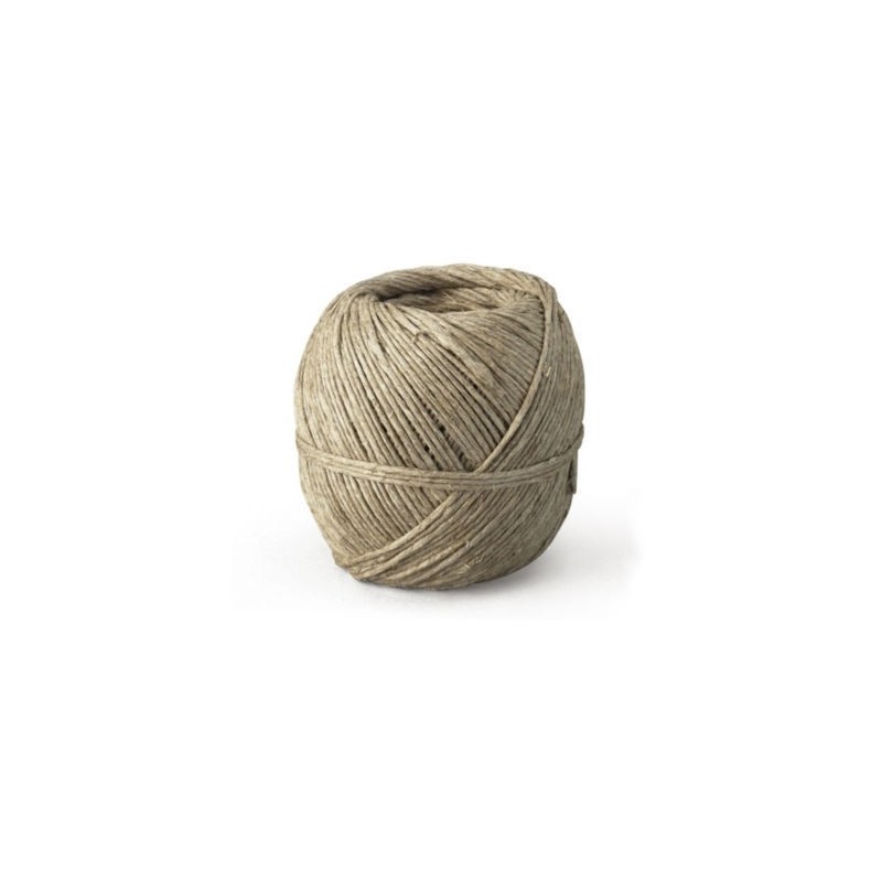Ficelle lin 100% recyclée RAJA 115 m - Lot de 8