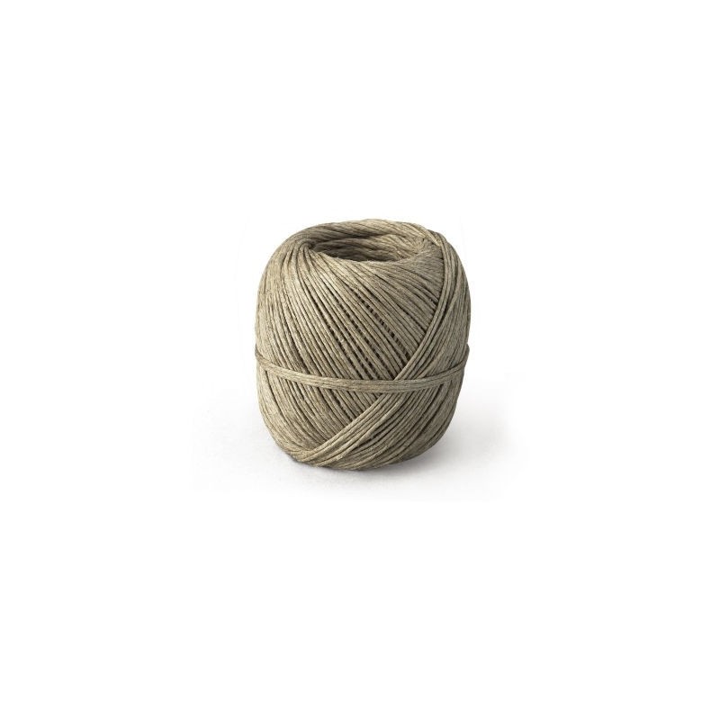 Ficelle lin 100% recyclée RAJA 90 m - Lot de 10