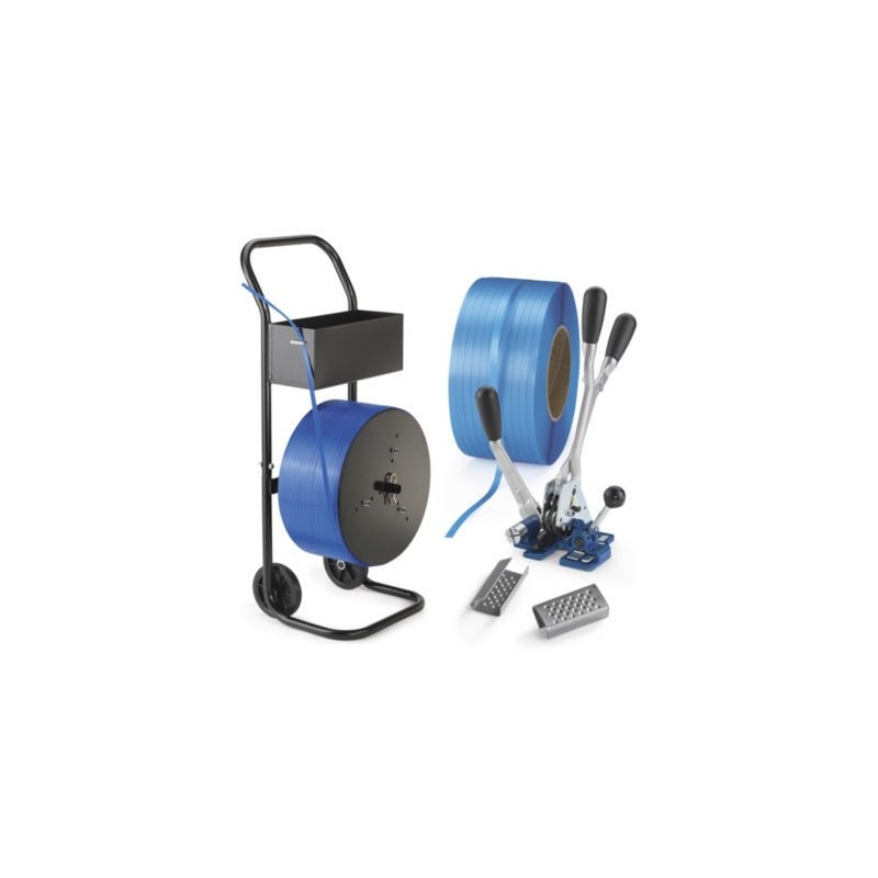 Pack de cerclage polypropylène économique 15 mm x 1600 m