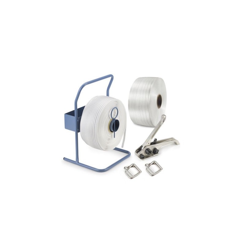 Pack de cerclage textile tissé RAJA 13 mm