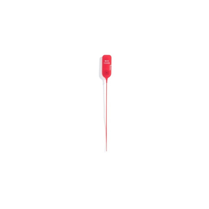 Scellé à tige fine lisse rouge - Paquet de 100