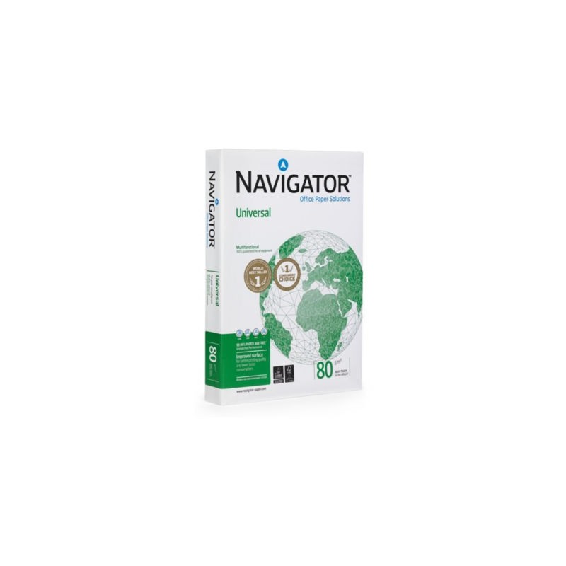 Ramette papier 80g NAVIGATOR A3 - Lot de 5