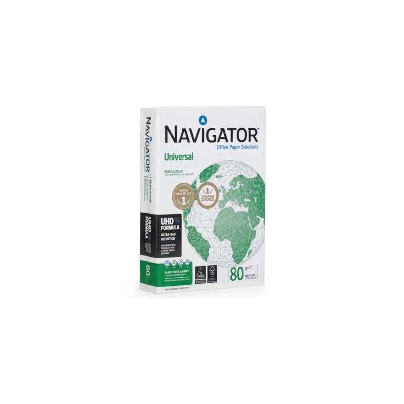 Ramette papier 80g NAVIGATOR A4 - Lot de 5