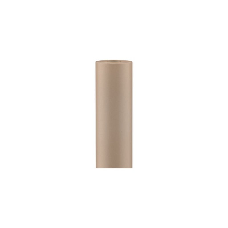 Papier cadeau kraft lumière taupe 70 cm x 100 m