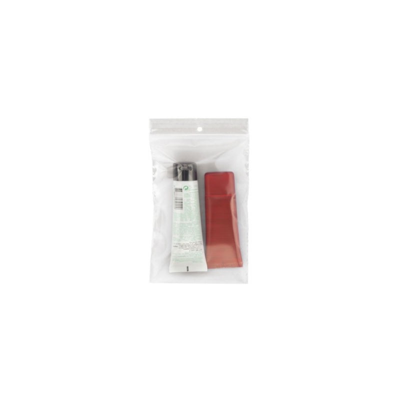 Sachet plastique zip transparent 50 microns 11 x 30 cm - Paquet de 1000