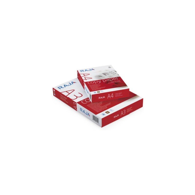 Ramette papier copieur A3 80g RAJA - Lot de 5