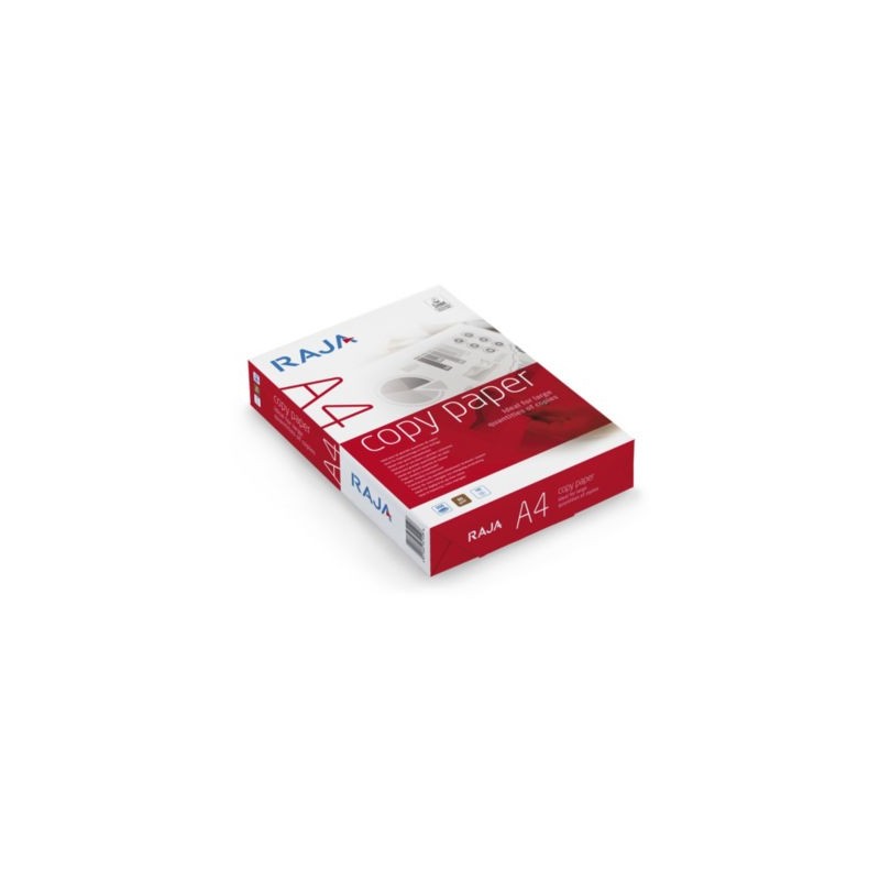 Ramette papier copieur A4 80g RAJA - Paquet de 500 x 5