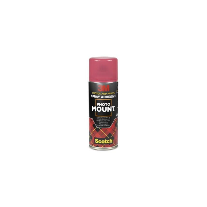 Colle aérosol de bureau Scotch 3M permanente - Lot de 6