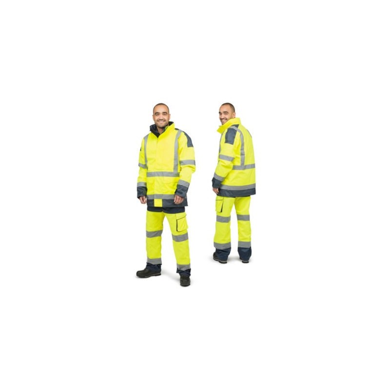 Pantalon hte visibilité jaune taille XL