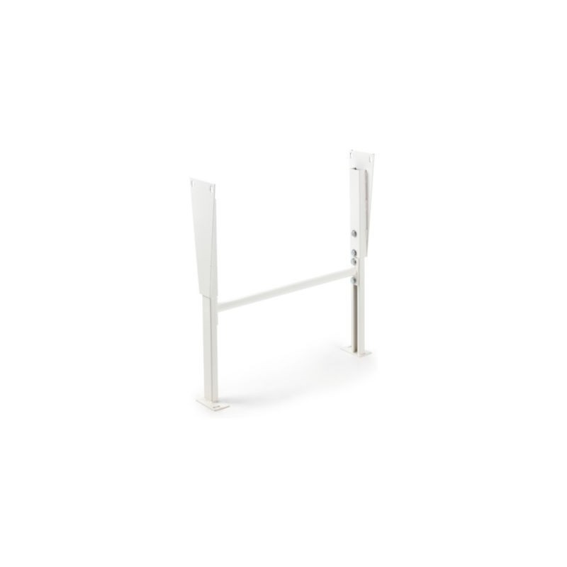 Pieds hauteur 900 à 1100 mm pour courbe et convoyeur - Paquet de 2