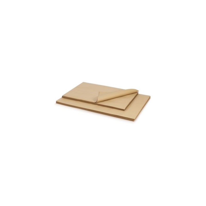 Papier kraft recyclé Eco Qualité standard 70 g/m² en feuille RAJA 120 cm x 80 cm - Paquet de 250