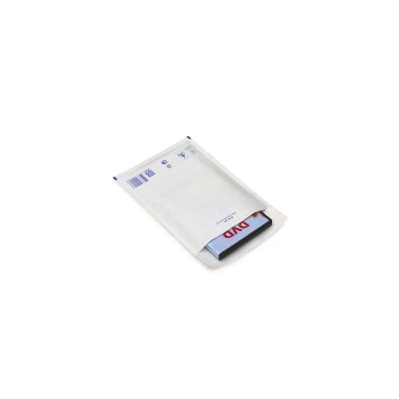 Pochette matelassée bulles Éco RAJA 18x26 cm qualité 75 g/m² - Paquet de 100