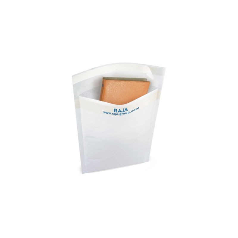 Pochette matelassée mousse Éco RAJA 21x26 cm qualité 80 g/m² - Paquet de 100