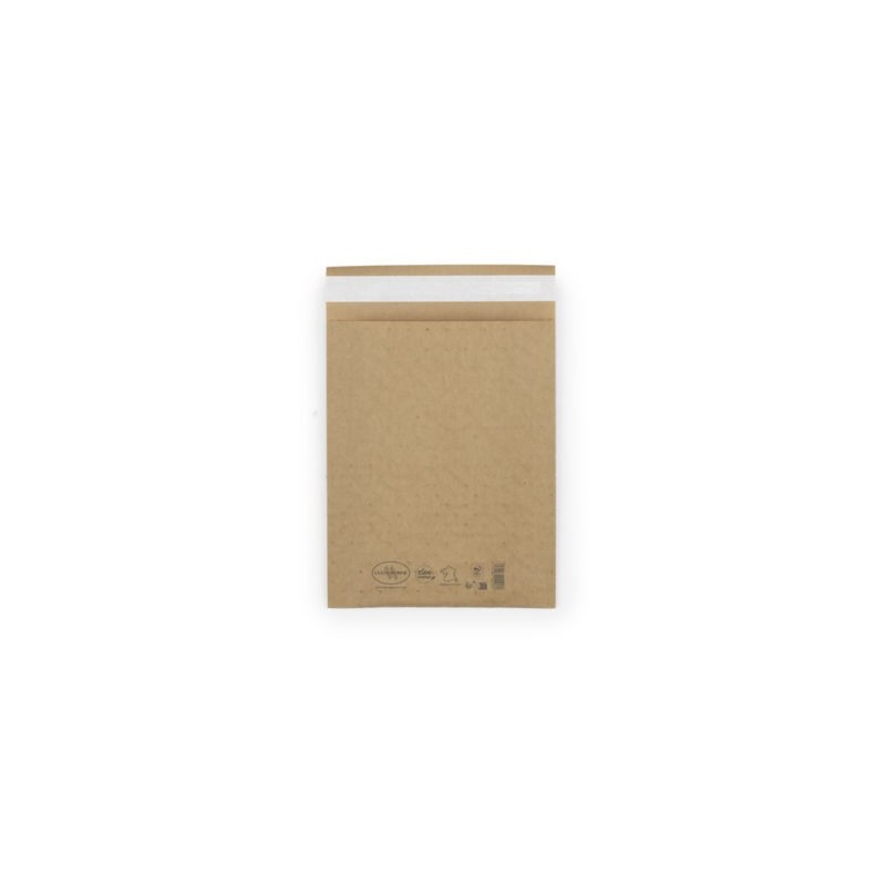 Pochette matelassée bulles 100% papier 15 x 21,5 cm - Paquet de 100