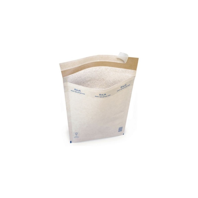 Pochette résistante matelassée mousse Super RAJA 21x26 cm qualité 130 g/m² - Paquet de 100