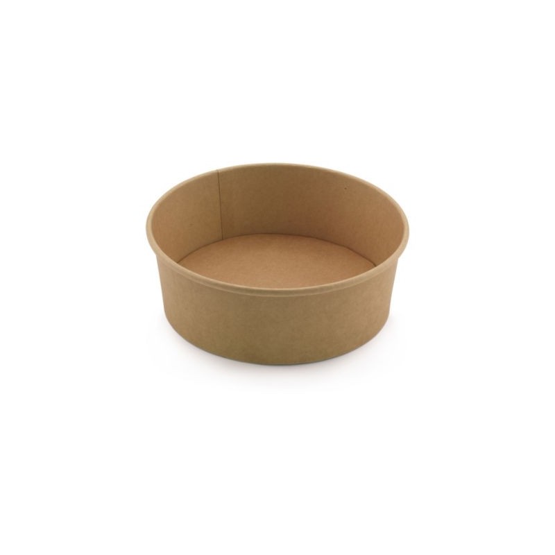 Saladier carton rond  1300 cc RAJA  - Paquet de 300