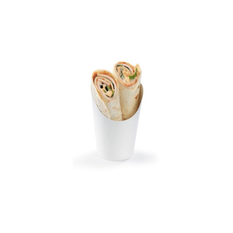 Pot à wrap blanc 163 cc - Paquet de 1000