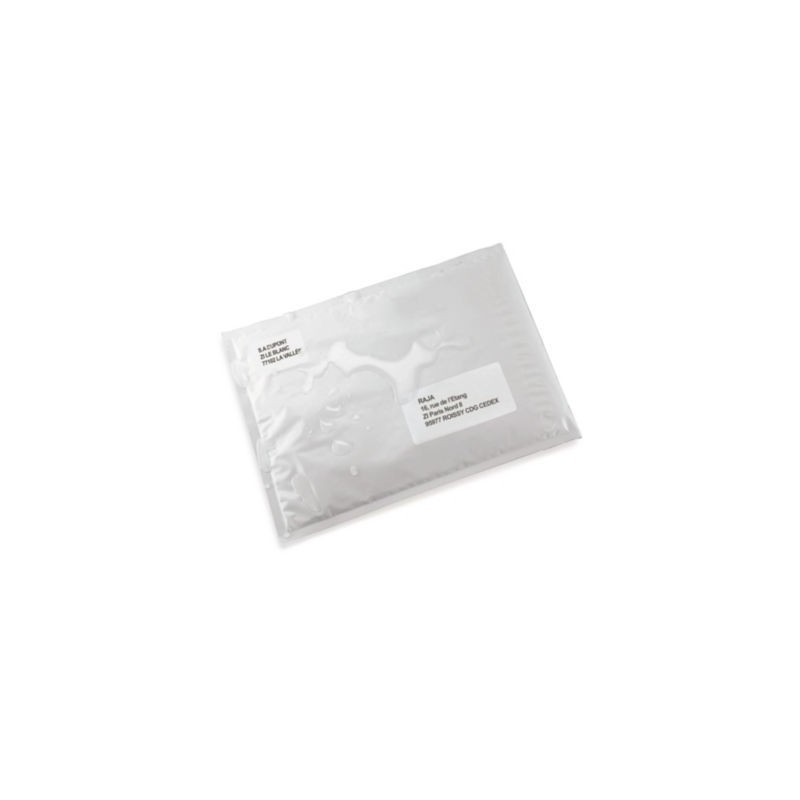 Pochette plastique opaque recyclé Super RAJA - Pochette blanche 62x70 cm - Paquet de 100