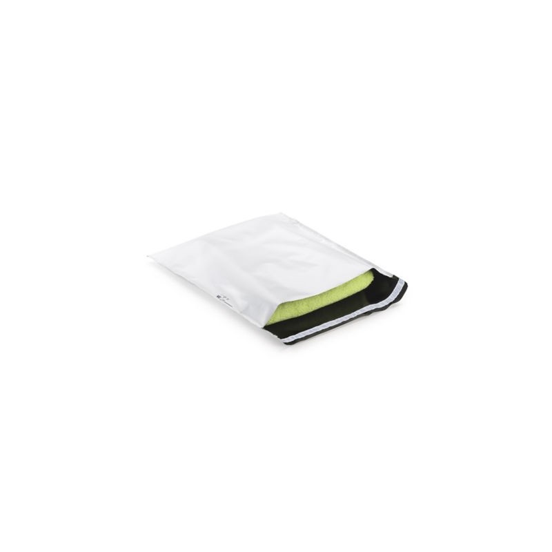 Pochette plastique opaque recyclé Super RAJA - Pochette blanche 70x90 cm - Paquet de 100