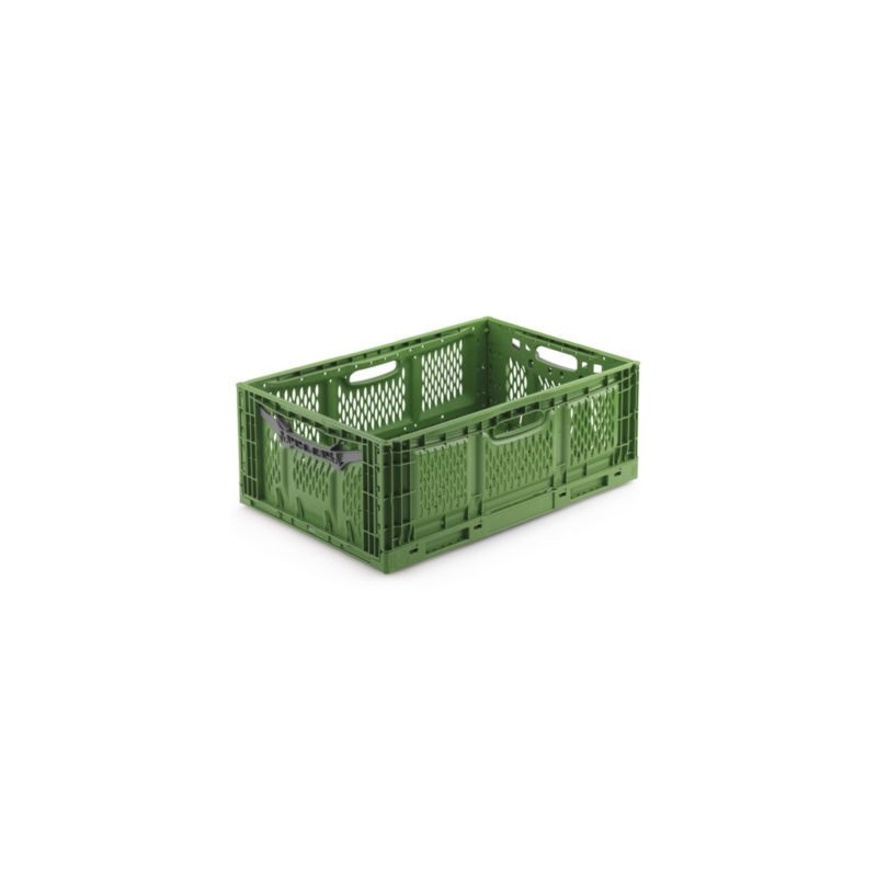 Bac gerbable pliant ajouré norme Europe 45 L - Lot de 2