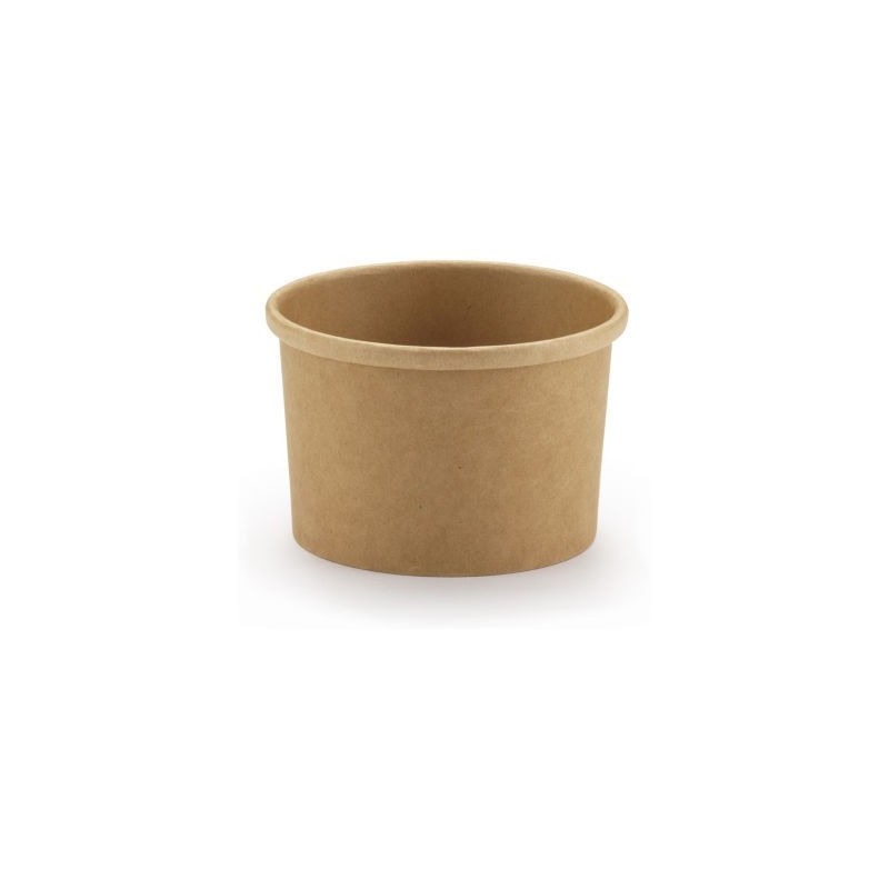 Pot carton brun RAJA 24 cl - Paquet de 500