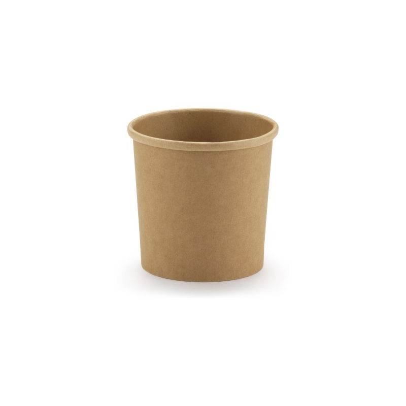 Pot carton brun RAJA 36 cl - Paquet de 500