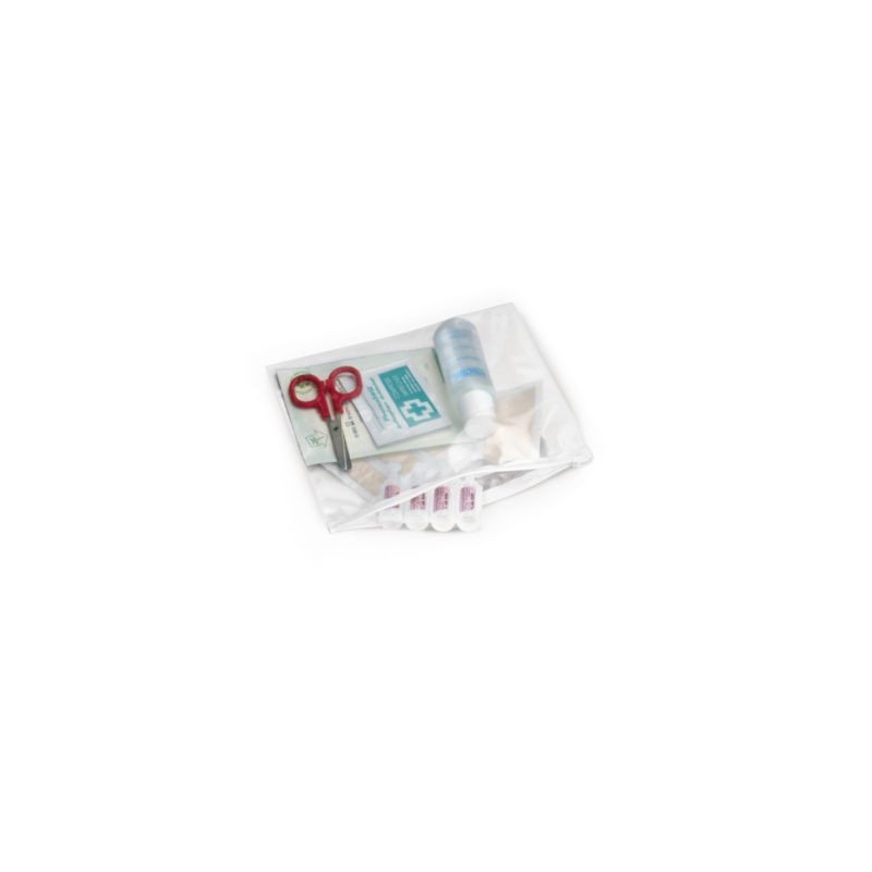 Sachet plastique 50% recyclé transparent à curseur 25x18 cm - Paquet de 250