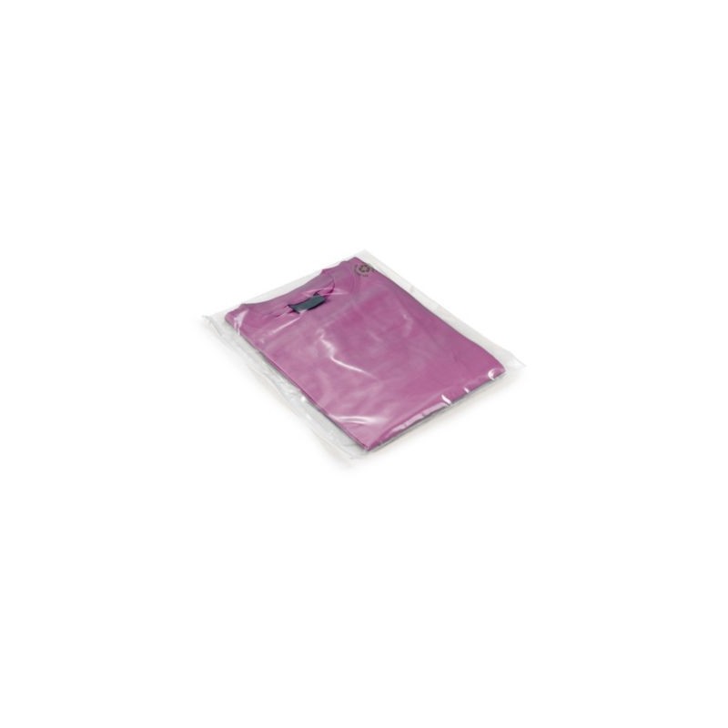 Sachet plastique 50% recyclé transparent à curseur 40x40 cm - Paquet de 250