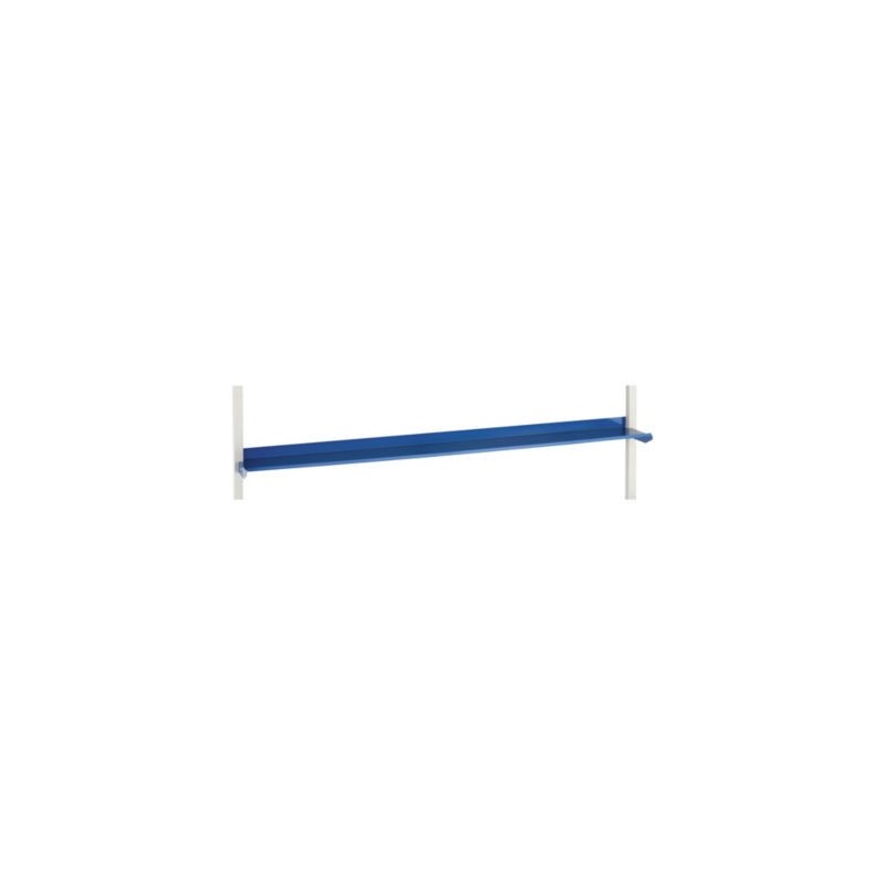 Étagère métallique pour accessoires pour poste 160 cm