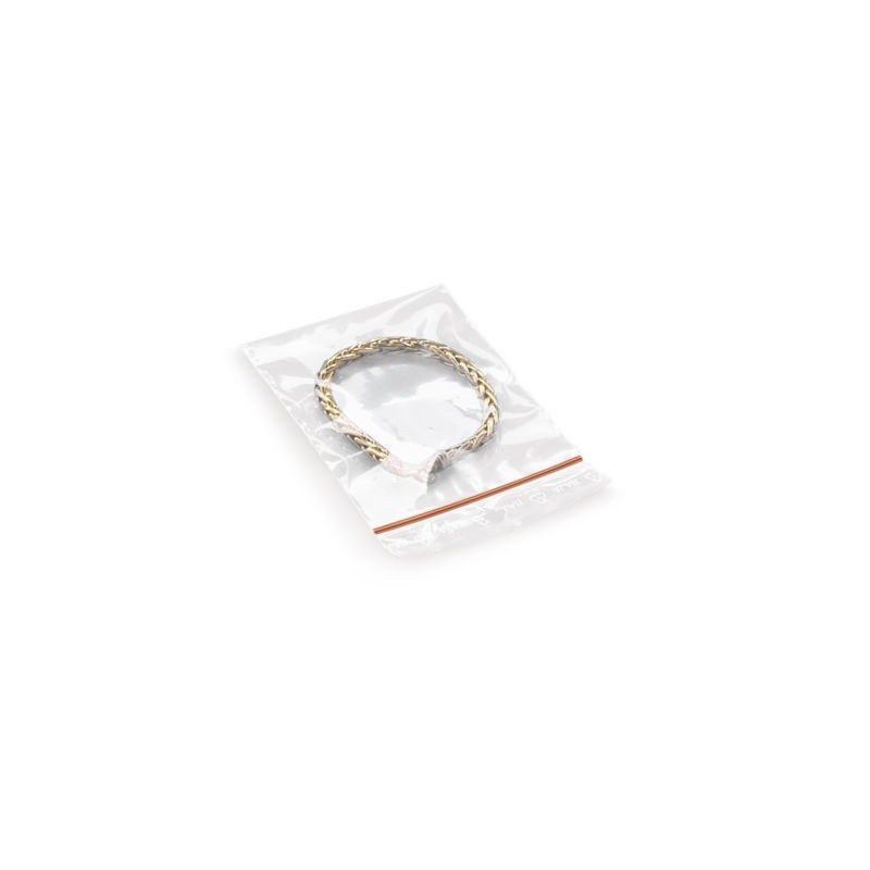 Sachet plastique zip transparent 60 microns RAJA 4x6 cm - Paquet de 1000