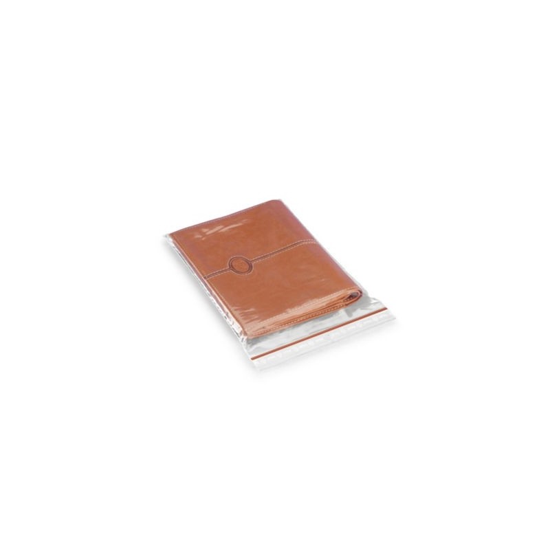 Sachet plastique zip transparent 60 microns RAJA 7x10 cm - Paquet de 1000