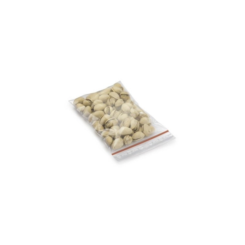 Sachet plastique zip transparent 60 microns RAJA 10x10 cm - Paquet de 1000