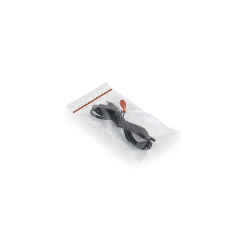 Sachet plastique zip transparent 60 microns RAJA 11x17 cm - Paquet de 1000