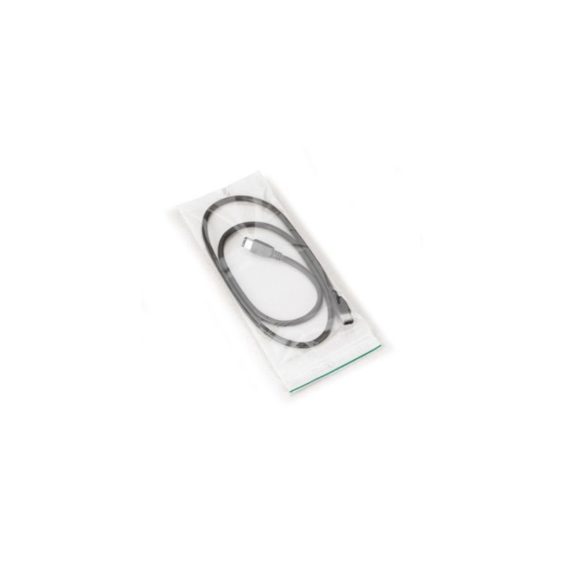 Sachet plastique zip 50% recyclé transparent 60 microns RAJA 10x25 cm - Paquet de 1000
