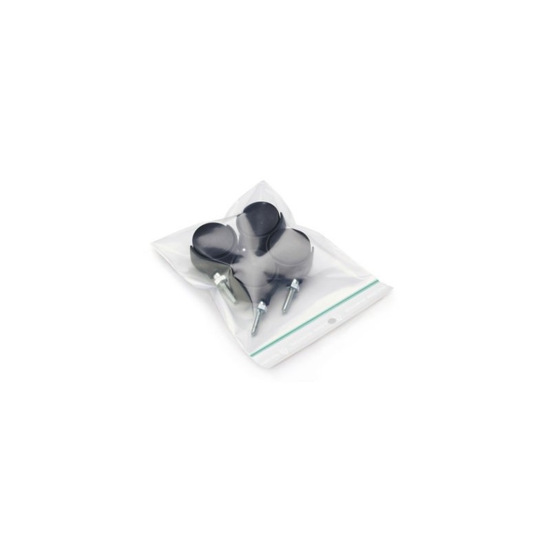 Sachet plastique zip 50% recyclé transparent 100 microns RAJA 15x18 cm - Paquet de 500