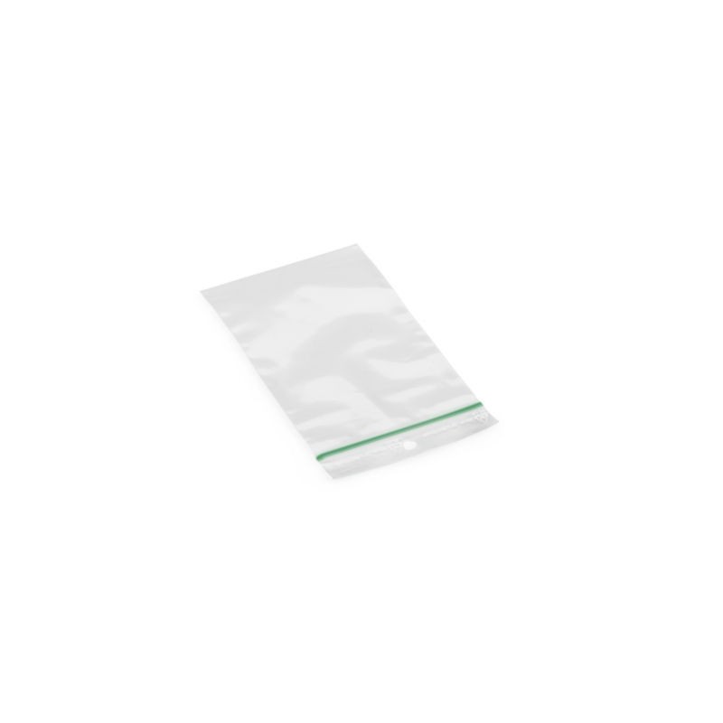 Sachet plastique zip 50% recyclé transparent 60 microns RAJA 27X38 cm - Paquet de 1000