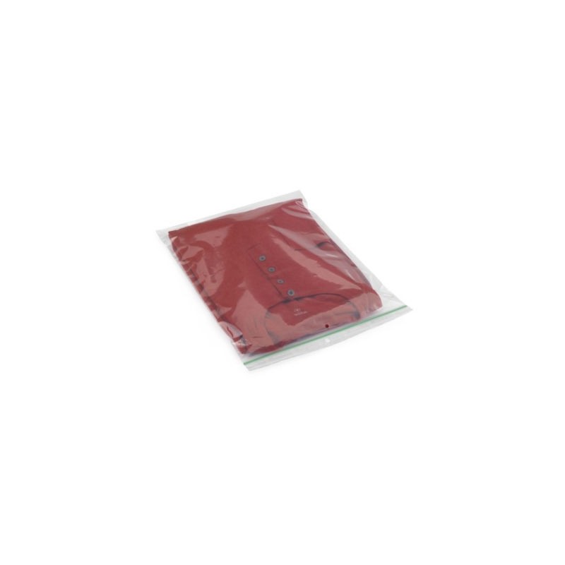 Sachet plastique zip 50% recyclé transparent 60 microns RAJA 30x40 cm - Paquet de 1000
