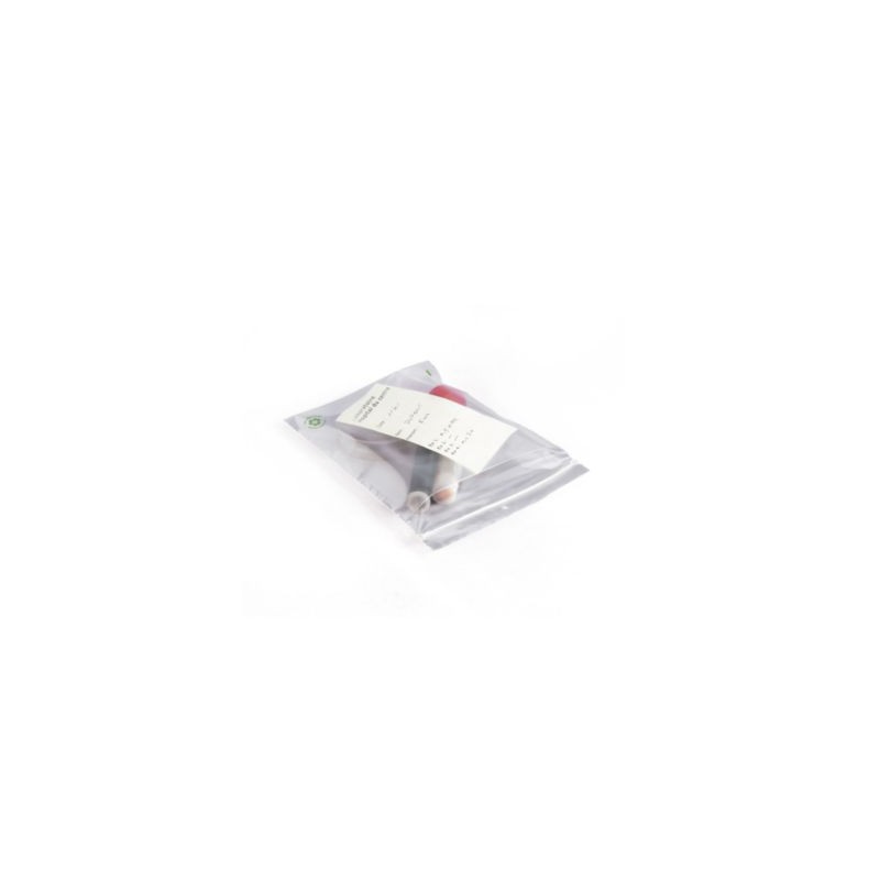 Sachet plastique 50% recyclé zip double poche 16x22 cm - Paquet de 500